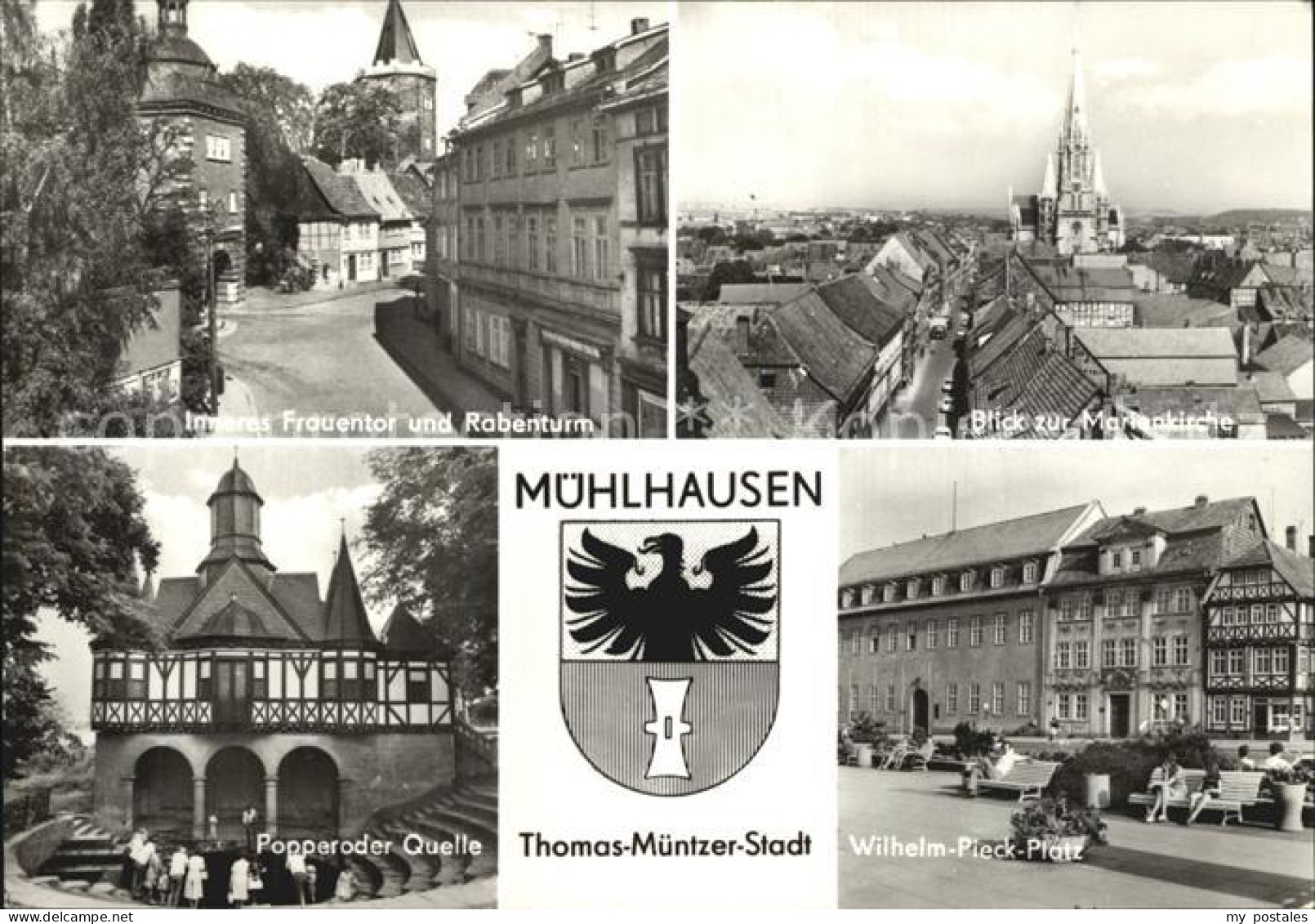 72396717 Muehlhausen Thueringen Thomas Muentzer Stadt Inneres Frauentor Rabentur - Mühlhausen