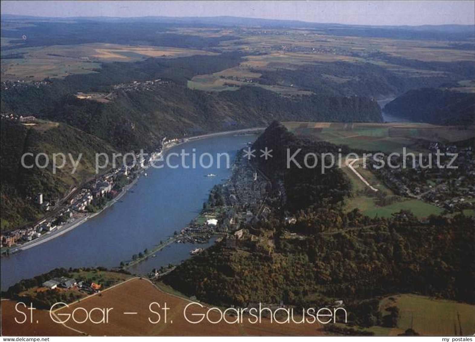 72396388 St Goar Sankt Goarshausen Burg Rheinfels Burg Katz Loreley St. Goar - St. Goar