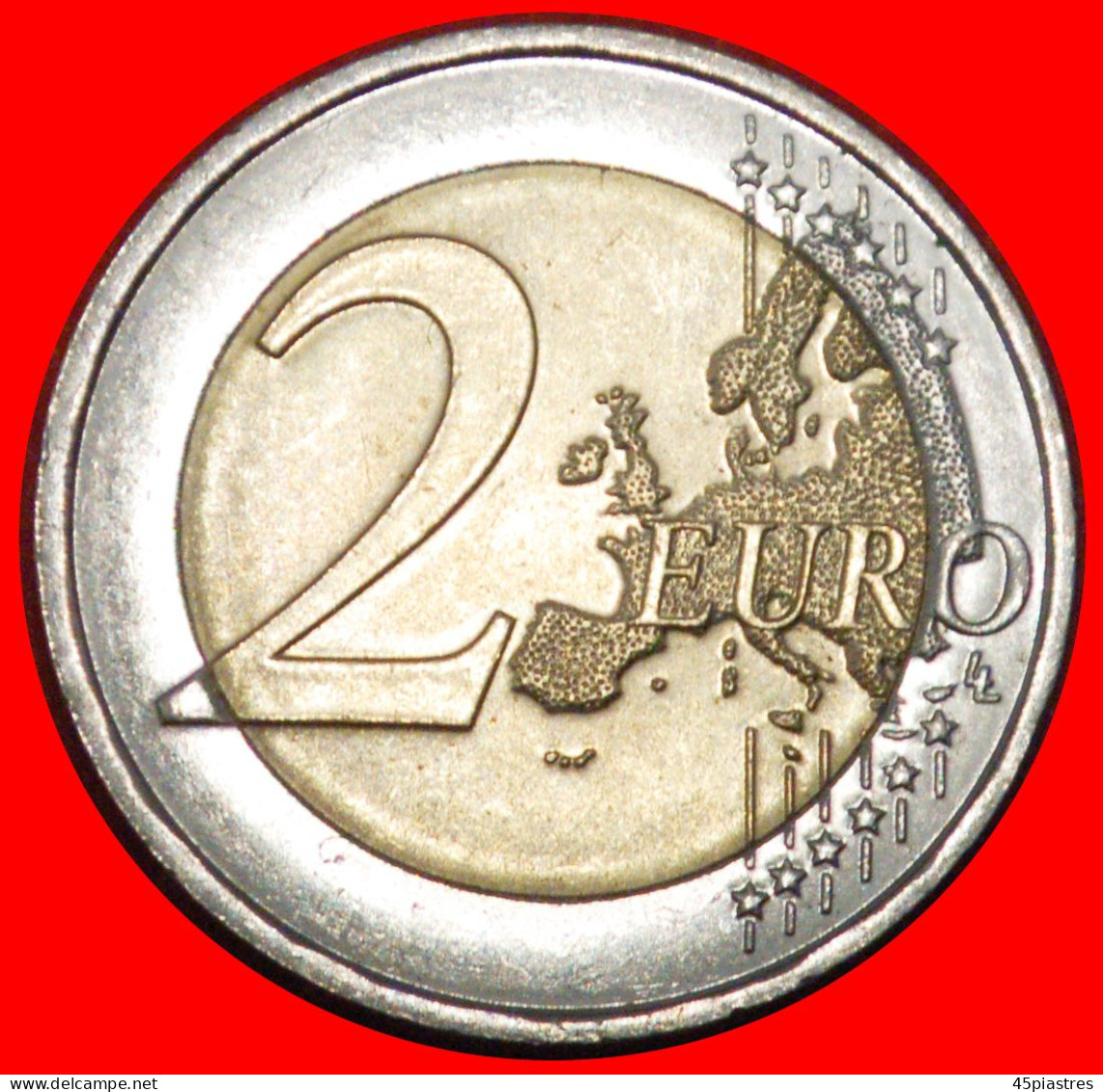 * DOUBLE CROSS 1890-1970: FRANCE  2 EURO 2020! LIBERATION FROM GERMANY! UNC MINT LUSTRE!· LOW START ·  NO RESERVE! - Francia