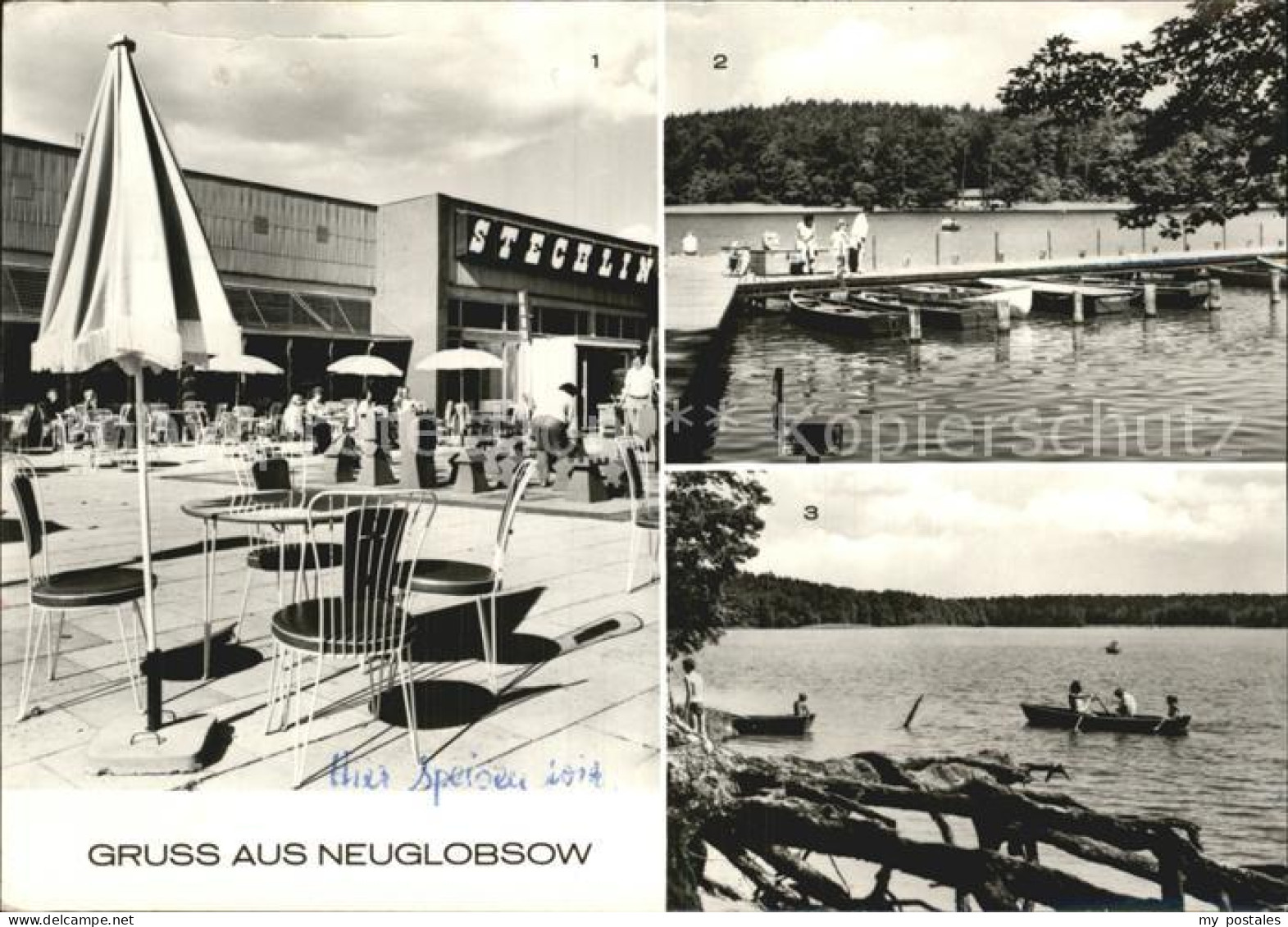 72395720 Neuglobsow Stechlinsee Bootsanlegestelle FDGB Erholungsheim Neuglobsow - Neuglobsow