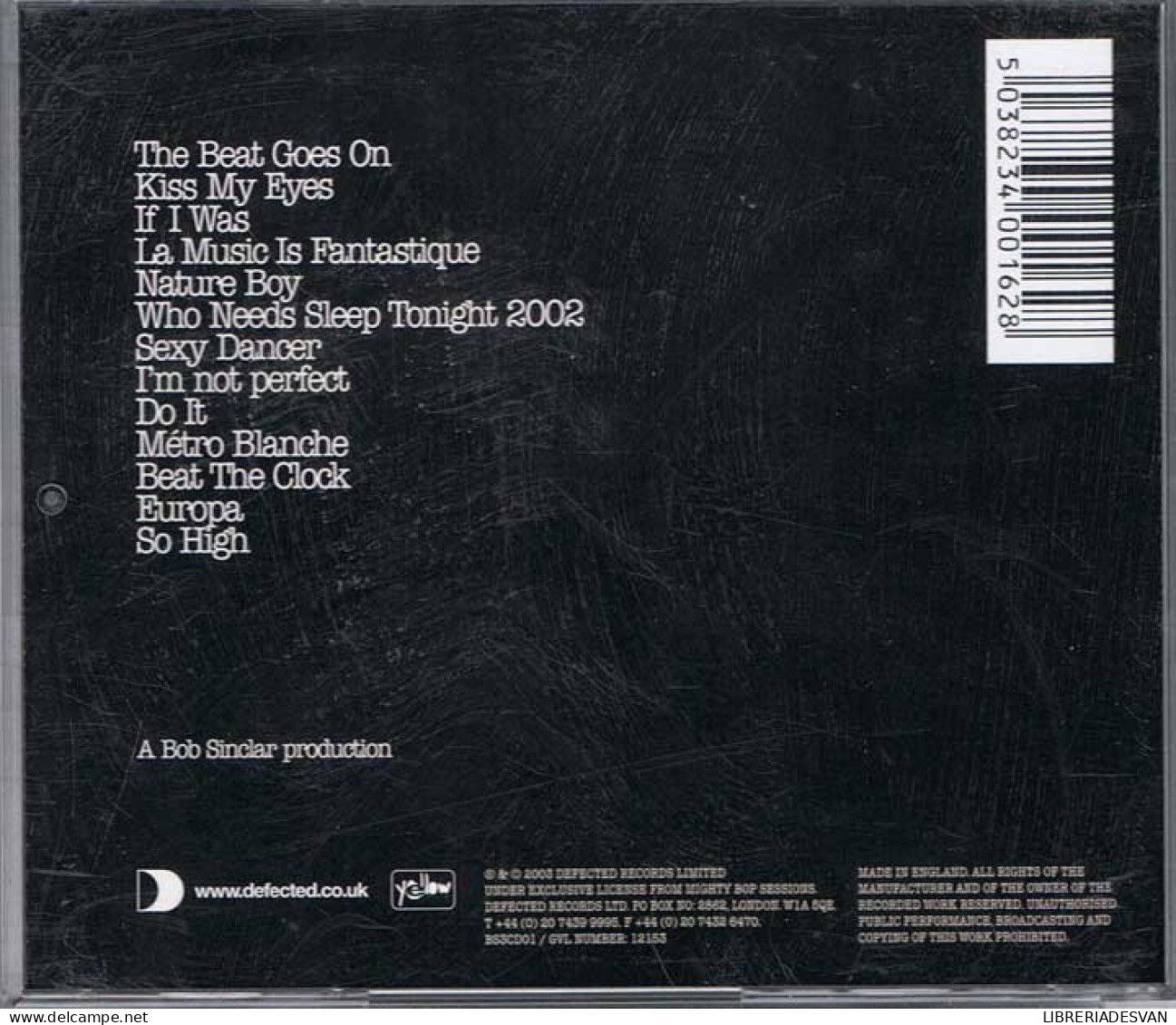 Bob Sinclar - III. CD - Disco, Pop