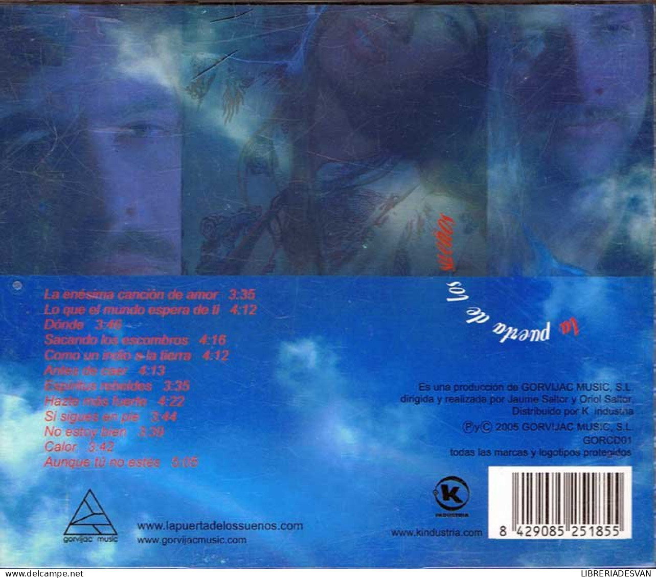 La Puerta De Los Sueños - Como Un Indio A La Tierra. CD - Disco, Pop