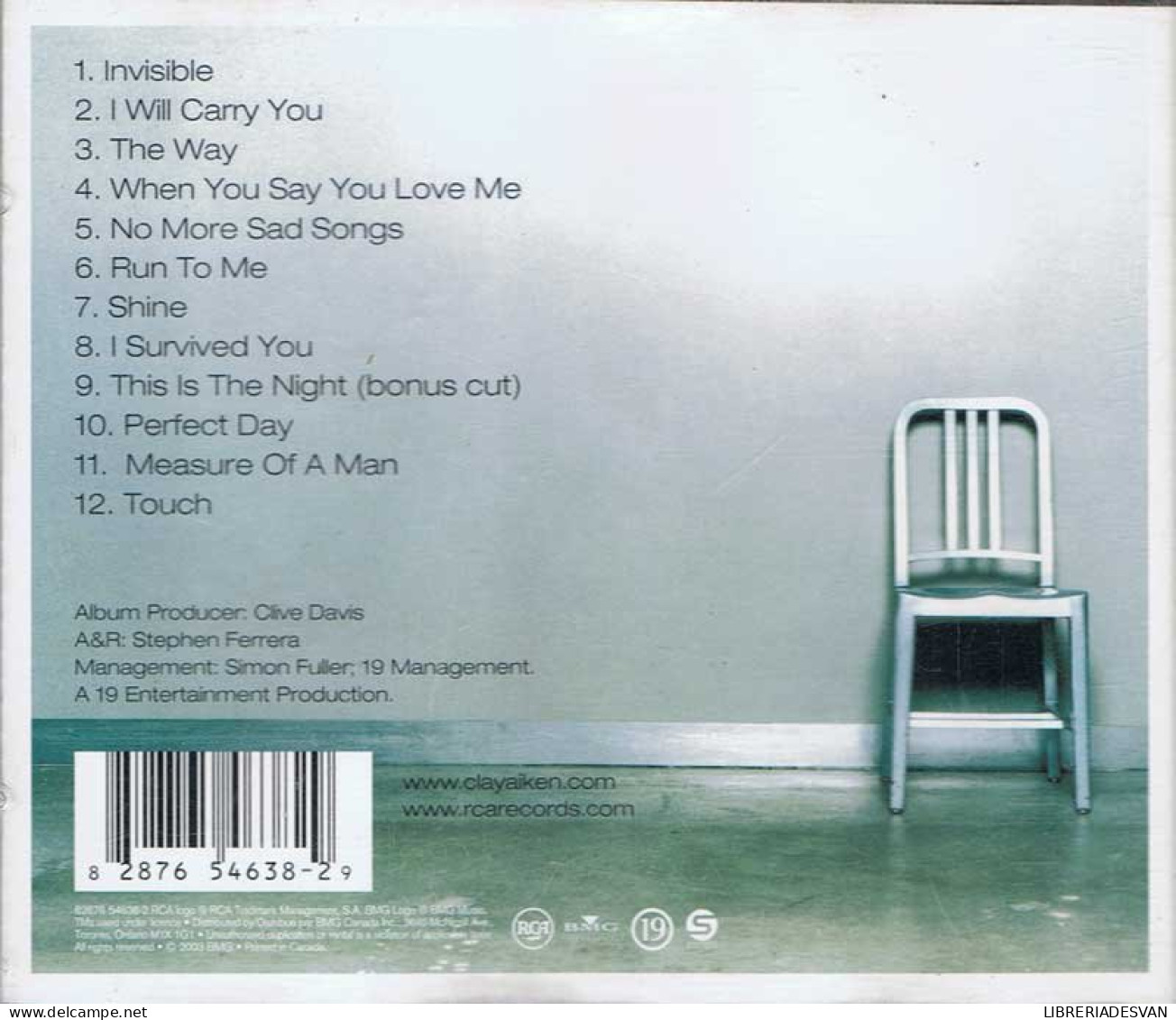 Clay Aiken - Measure Of A Man. CD - Disco, Pop