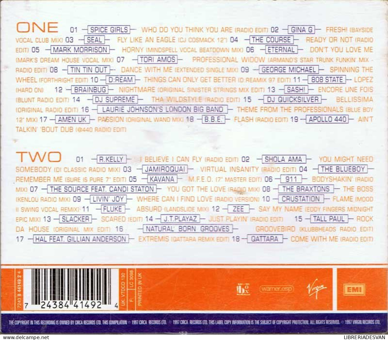 Big Mix 97. Doble CD - Disco, Pop