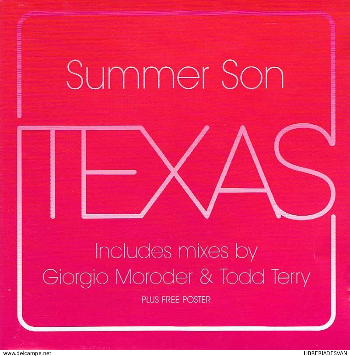 Texas - Summer Son. CD Single - Disco, Pop