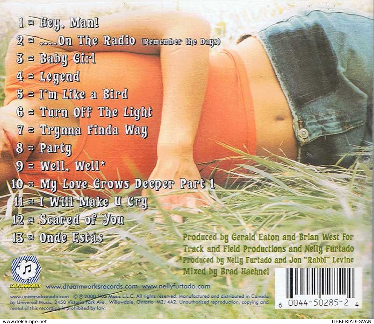 Nelly Furtado - Whoa, Nelly!. CD - Disco, Pop