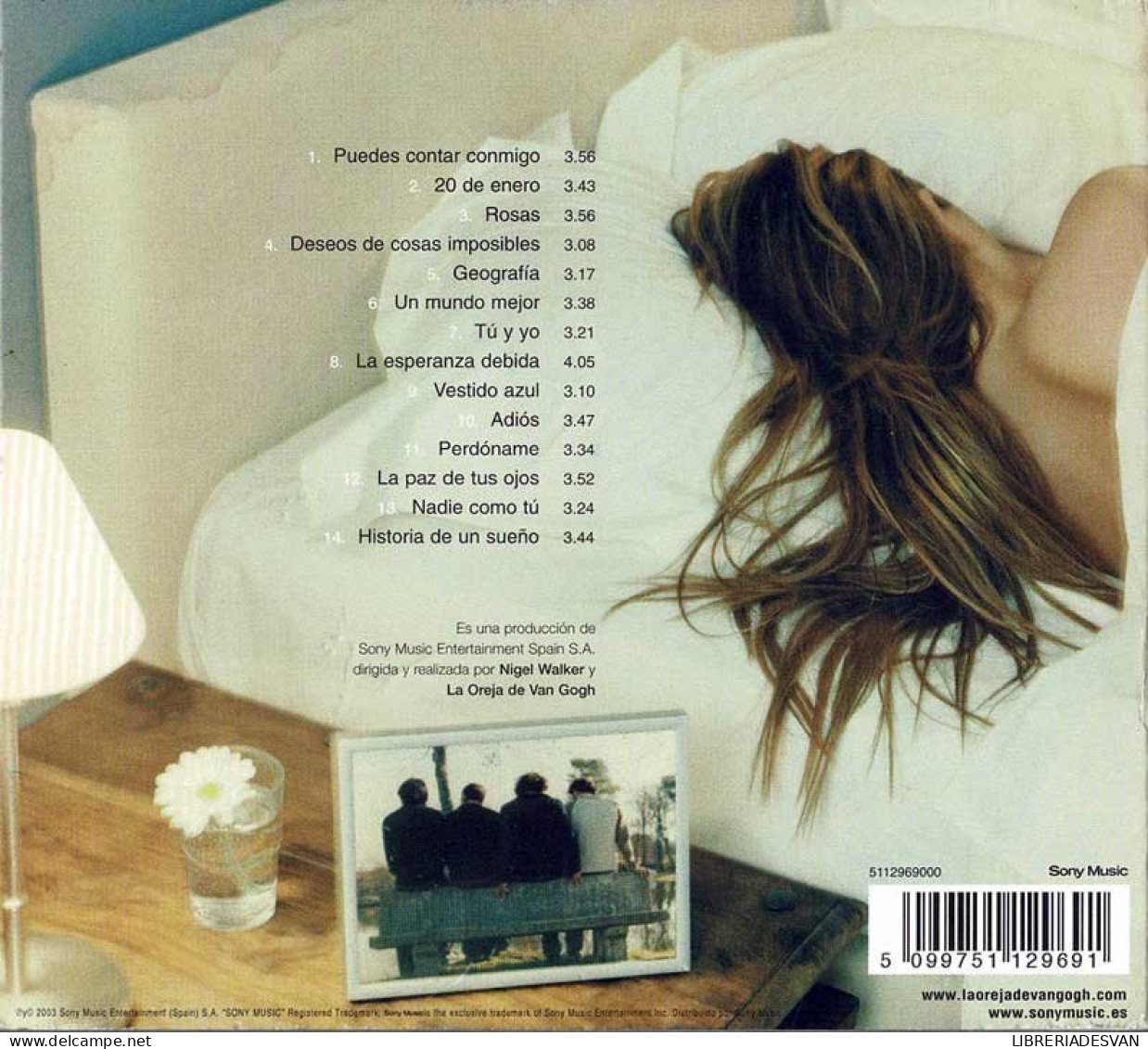 La Oreja De Van Gogh - Lo Que Te Conté Mientras Te Hacías La Dormida. CD - Disco, Pop