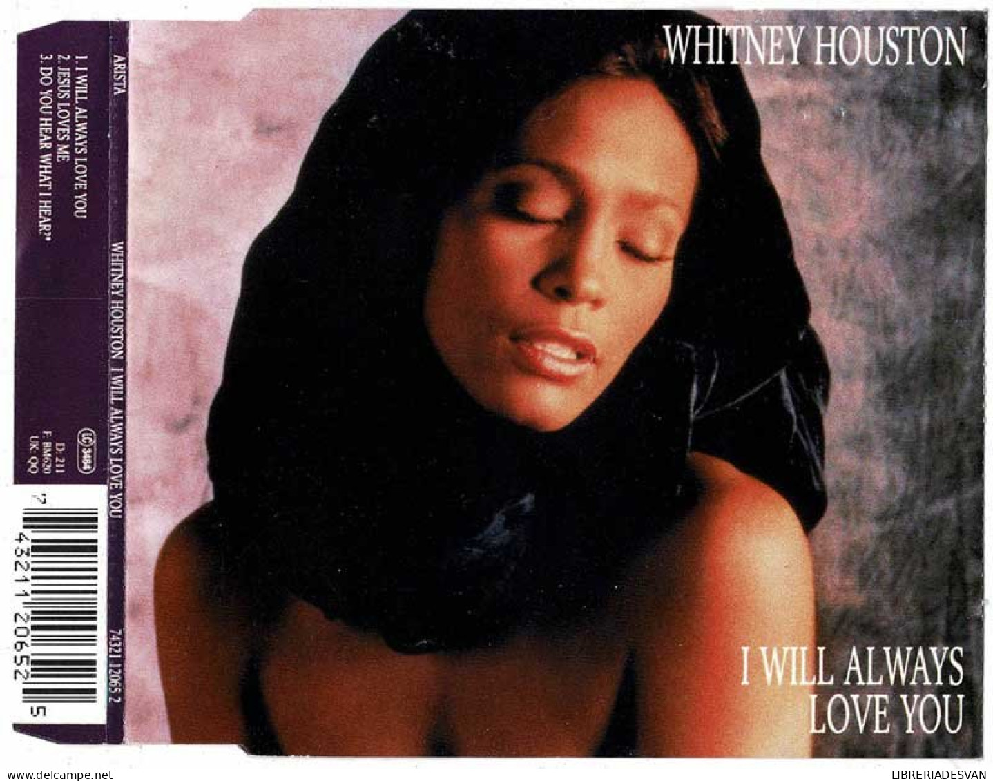 Whitney Houston - I Will Always Love You. CD Single - Disco, Pop