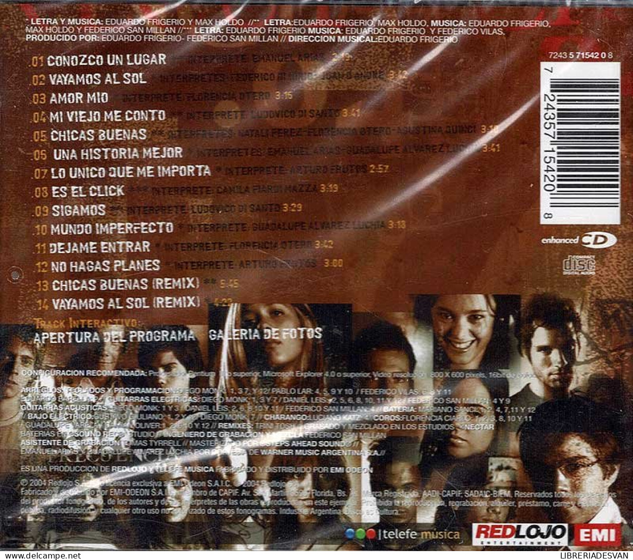 Frecuencia. 04 - Frecuencia .04. CD - Disco, Pop