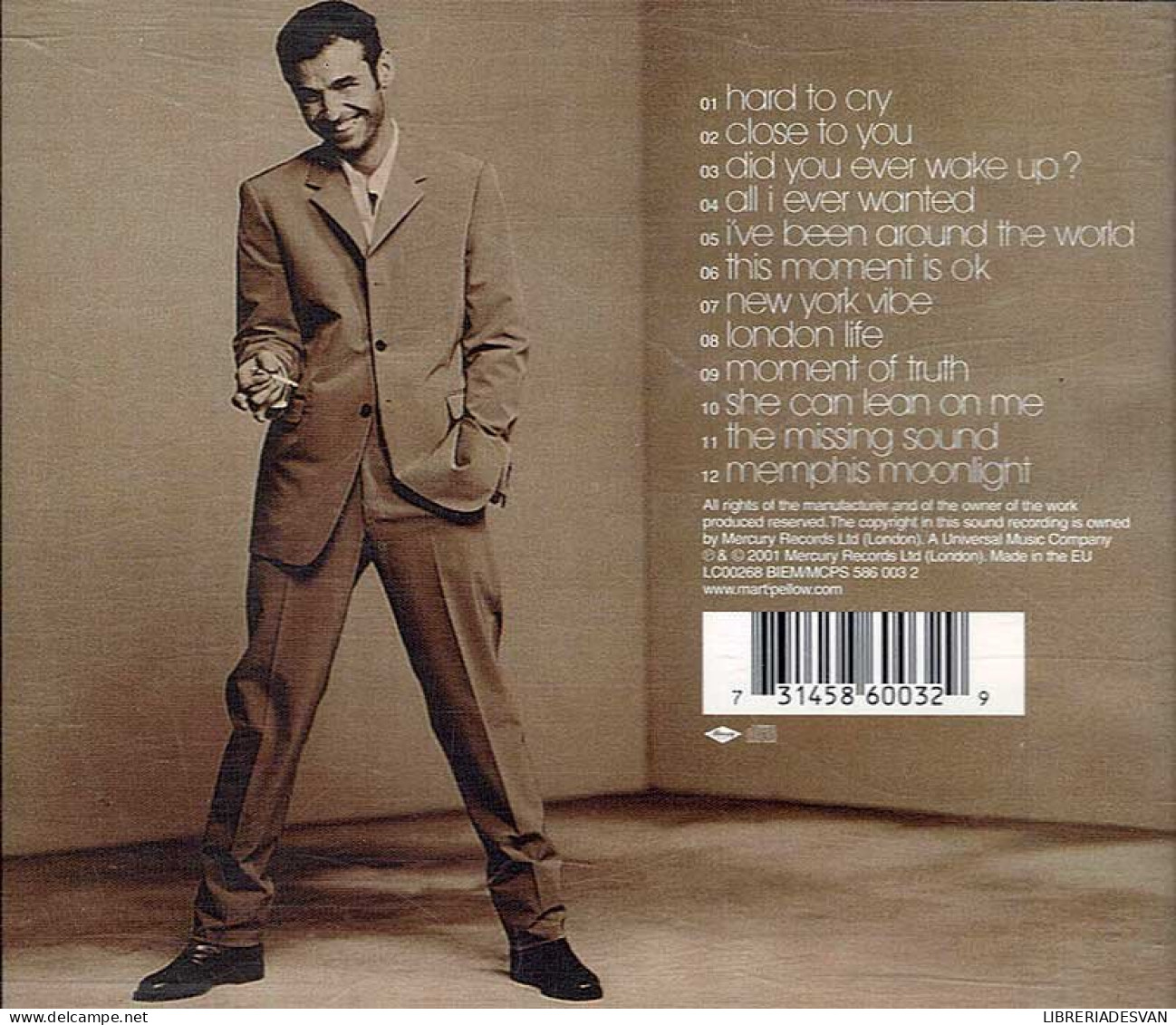 Marti Pellow - Smile. CD - Disco, Pop