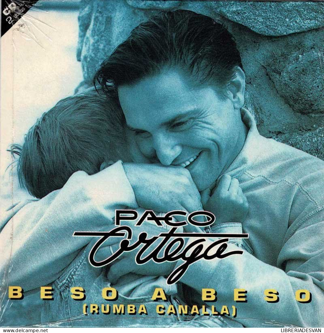 Paco Ortega - Beso A Beso (Rumba Canalla). CD Single Promo - Disco, Pop