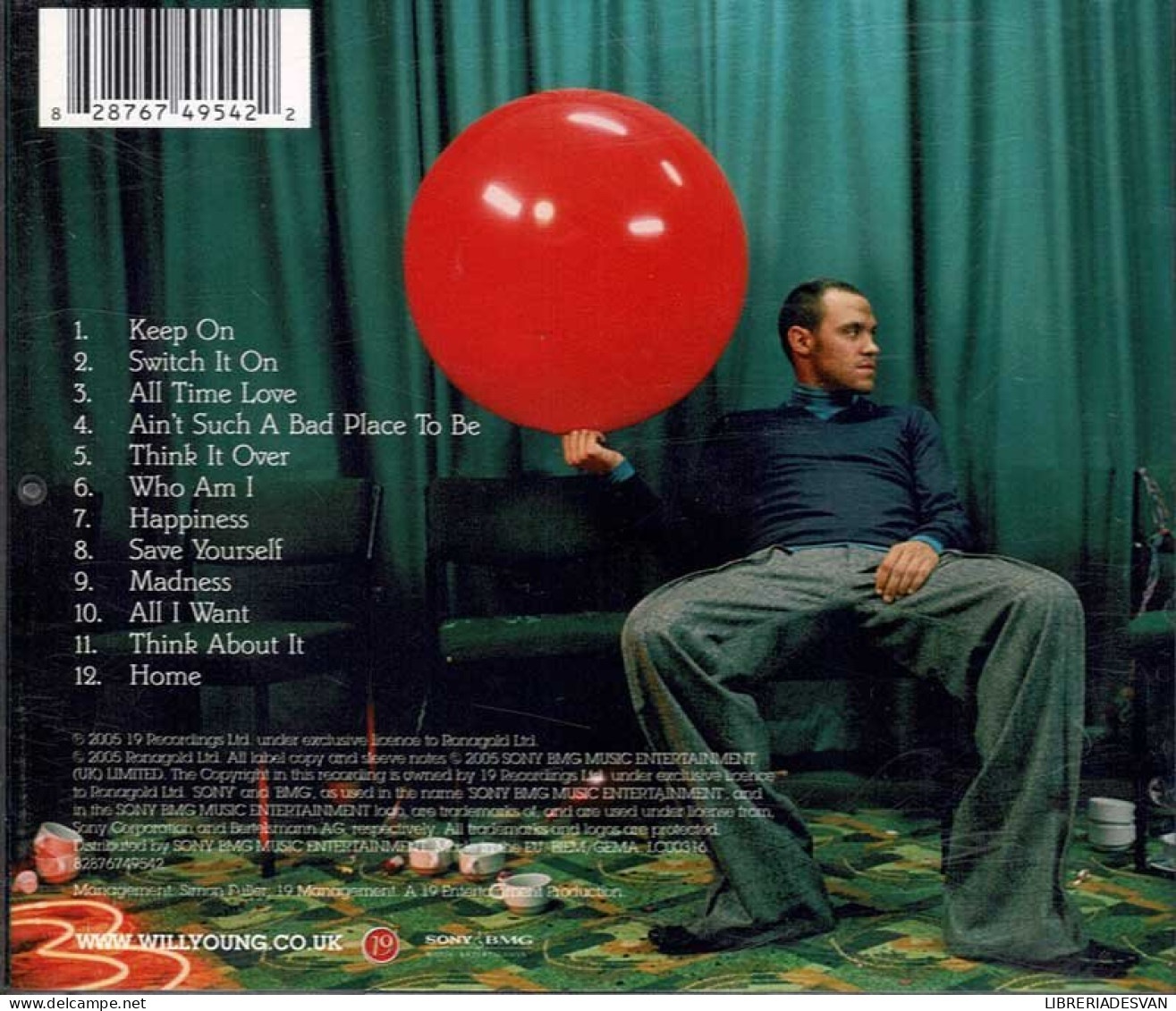 Will Young - Keep On. CD - Disco, Pop