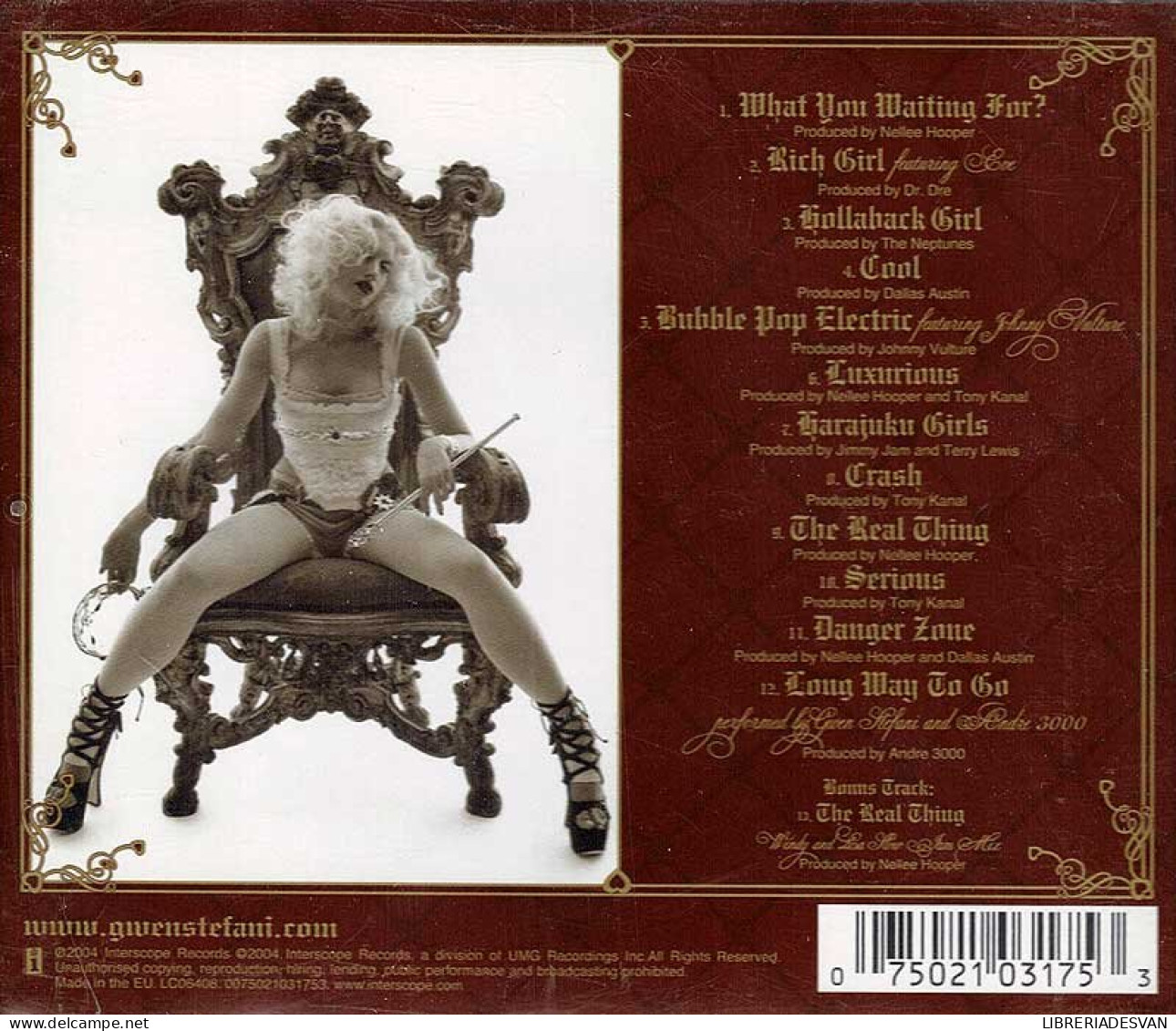 Gwen Stefani - Love.Angel.Music.Baby. CD - Disco & Pop