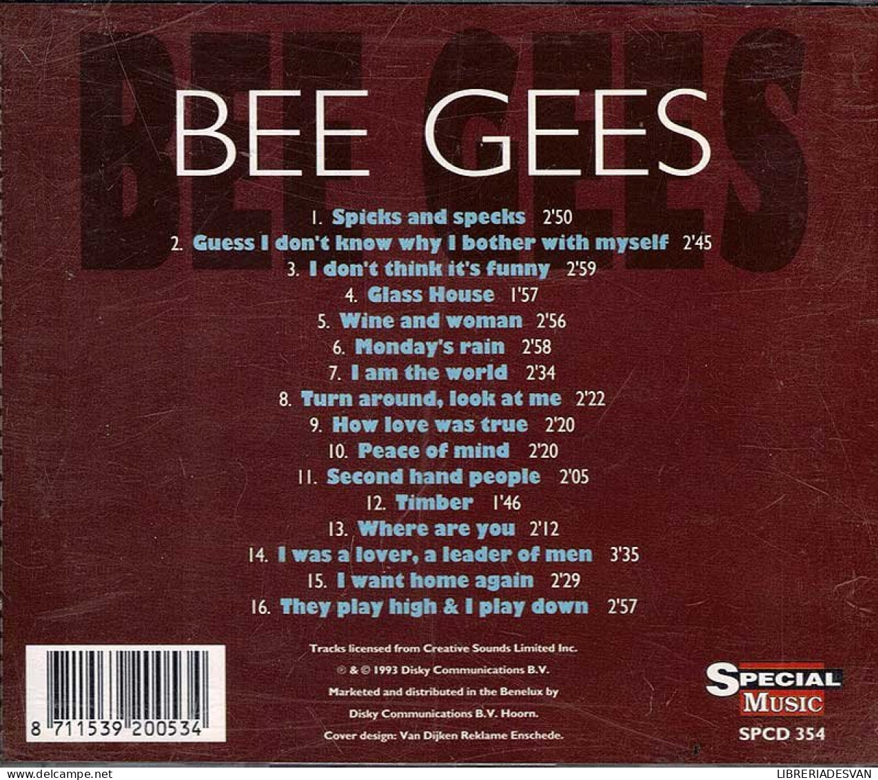 Bee Gees ?- Spicks And Specks / The Early Years. CD - Disco, Pop