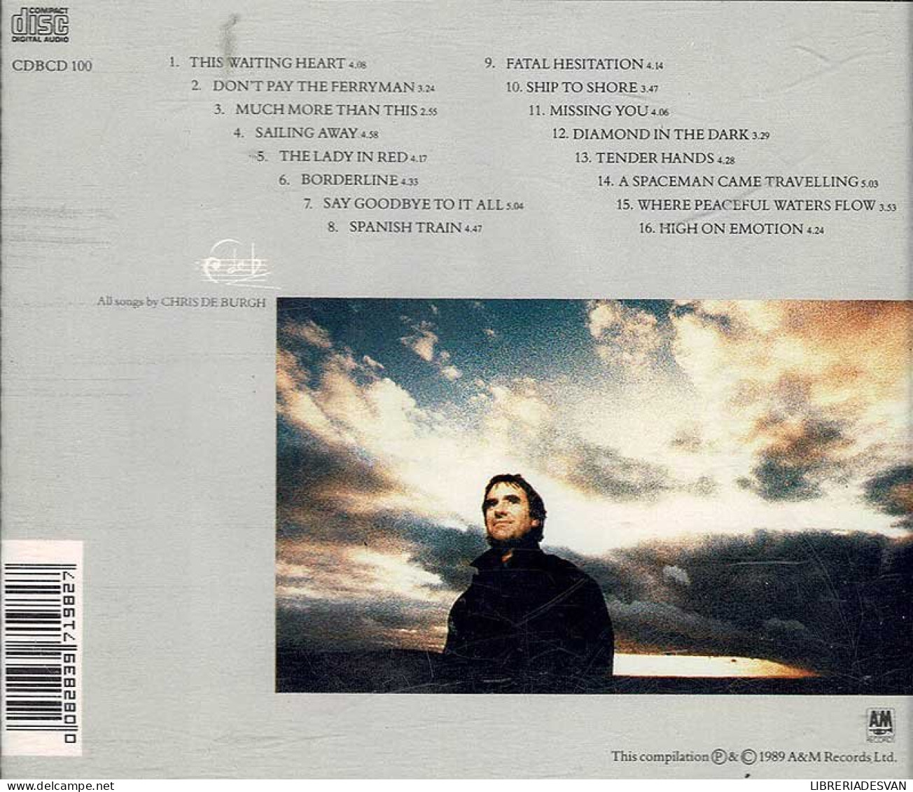 Chris De Burgh - Spark To A Flame (The Very Best Of Chris De Burgh). CD - Disco & Pop