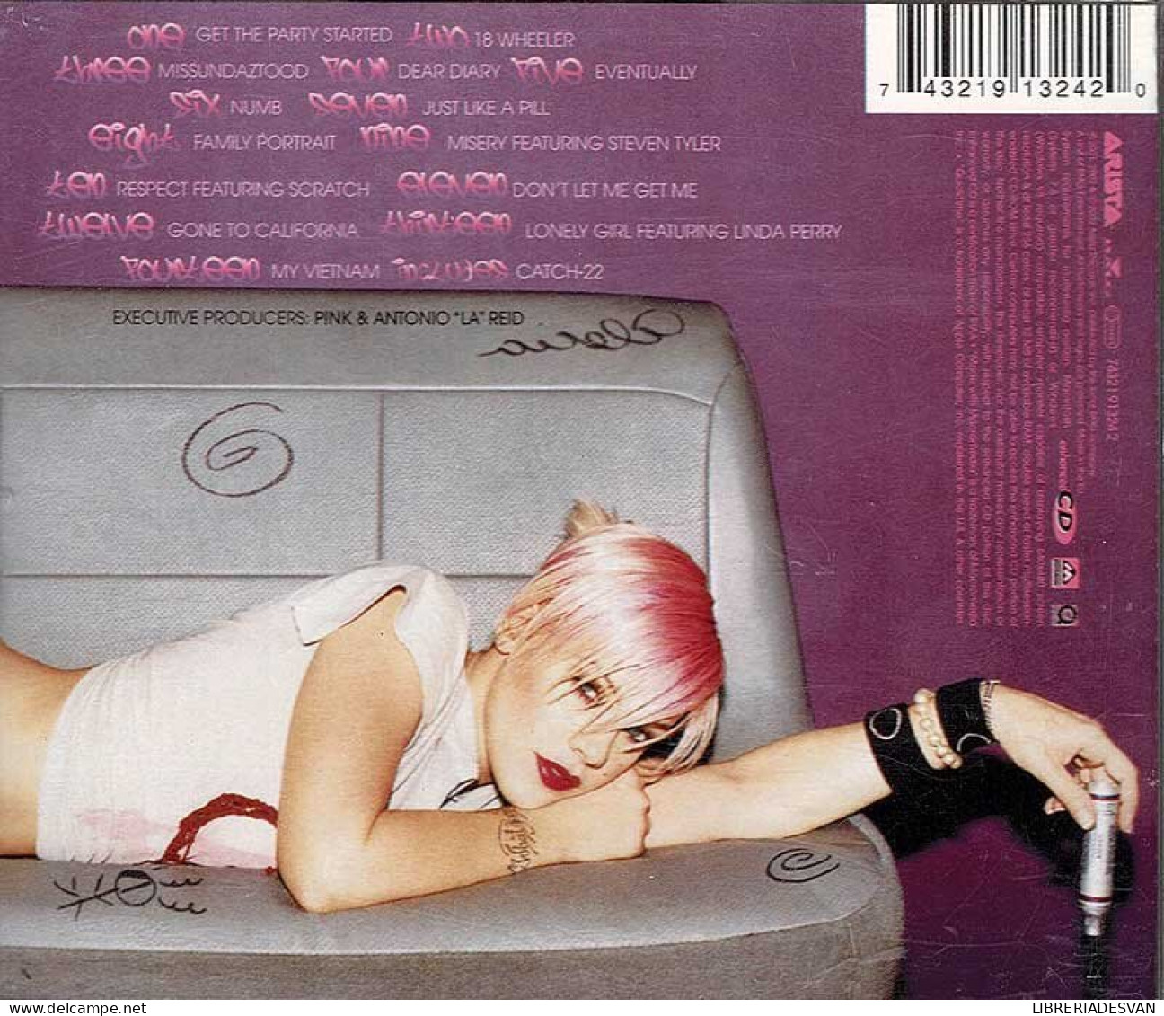 Pink - Missundaztood. CD - Disco, Pop