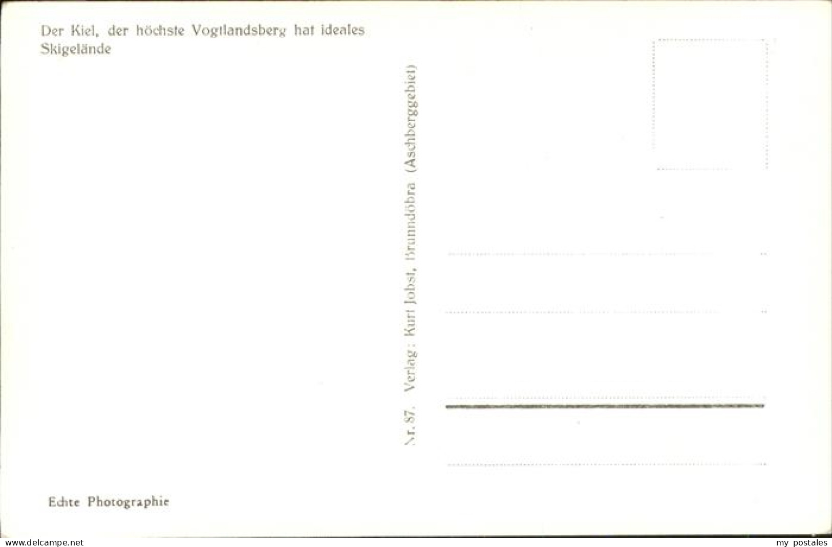 41078300 Muehlleiten Vogtland Kammweg Klingenthal Sachsen - Klingenthal