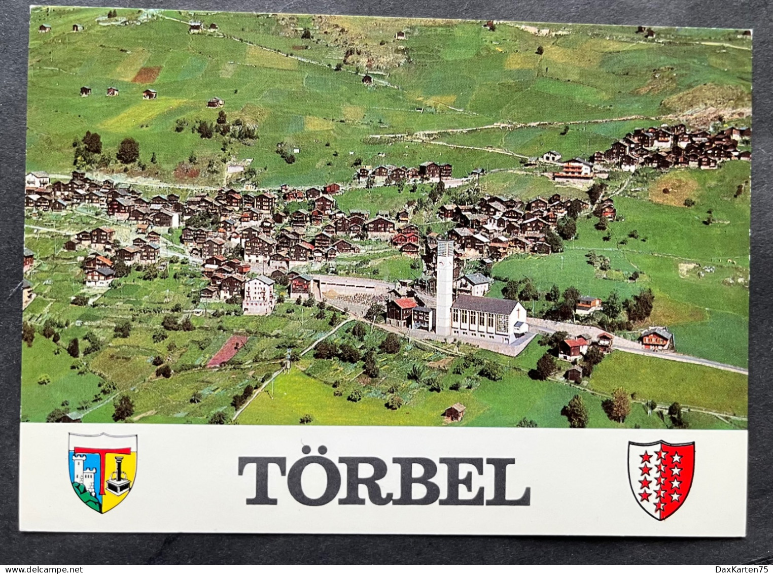 Törbel / VS/ Flugaufnahme - Viège