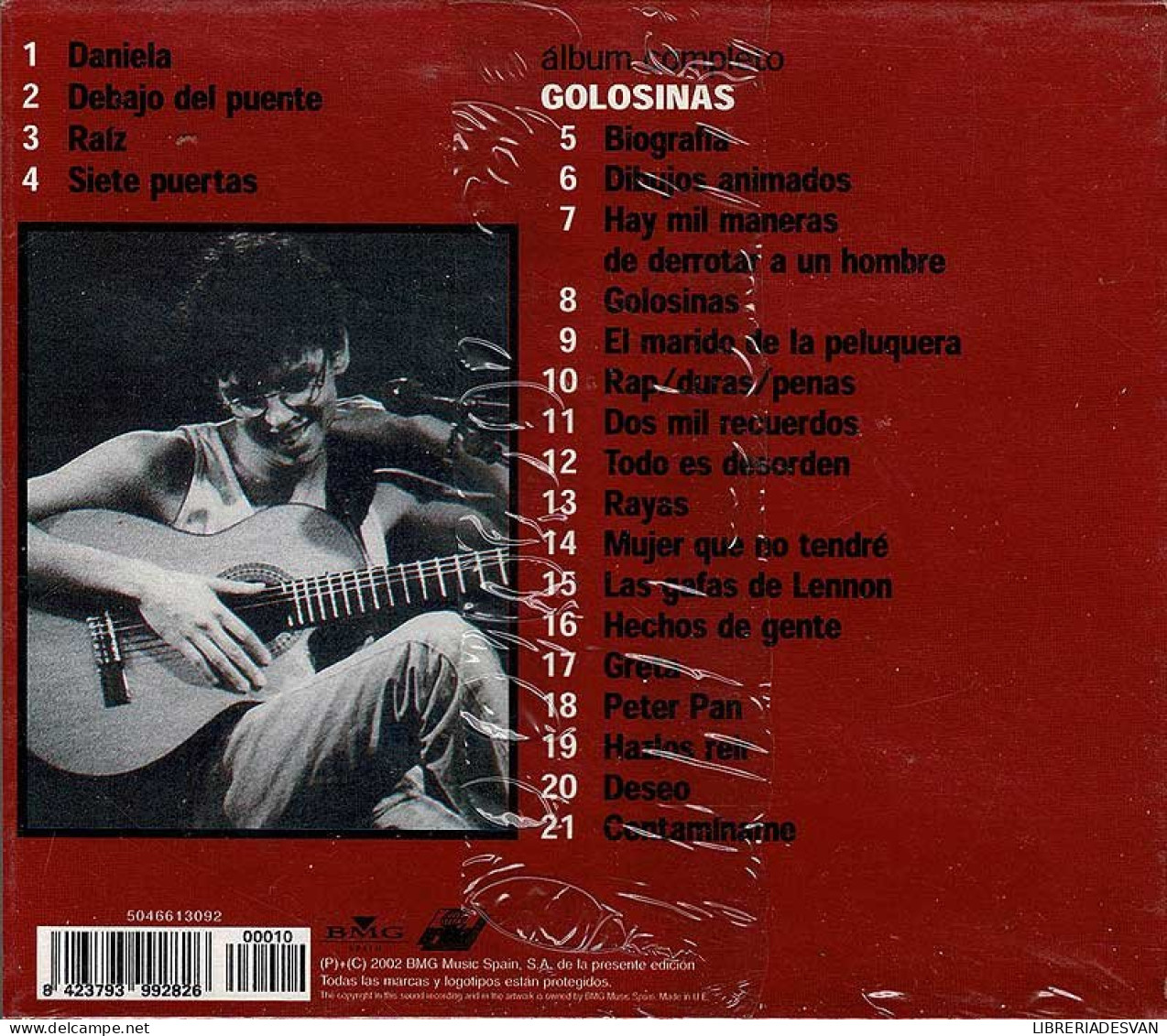 Pedro Guerra - Golosinas + 4 Grandes éxitos. CD - Disco & Pop