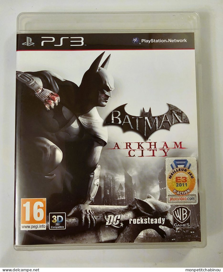 Jeu Vidéo PS3 : BATMAN - ARKHAM CITY - PS3