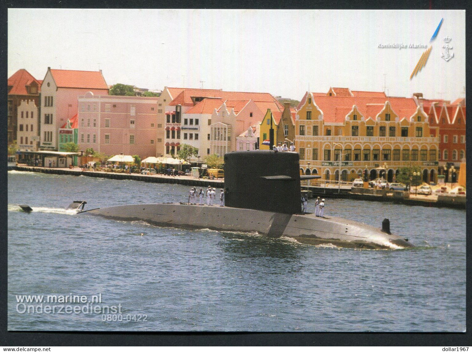 DUTCH : Onderzeedienst Marine  - Not Used  - 2 Scans For Originalscan !! - Sous-marins