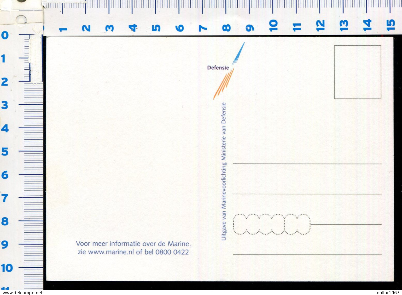 DUTCH : Onderzeedienst Marine  - Not Used  - 2 Scans For Originalscan !! - Sous-marins