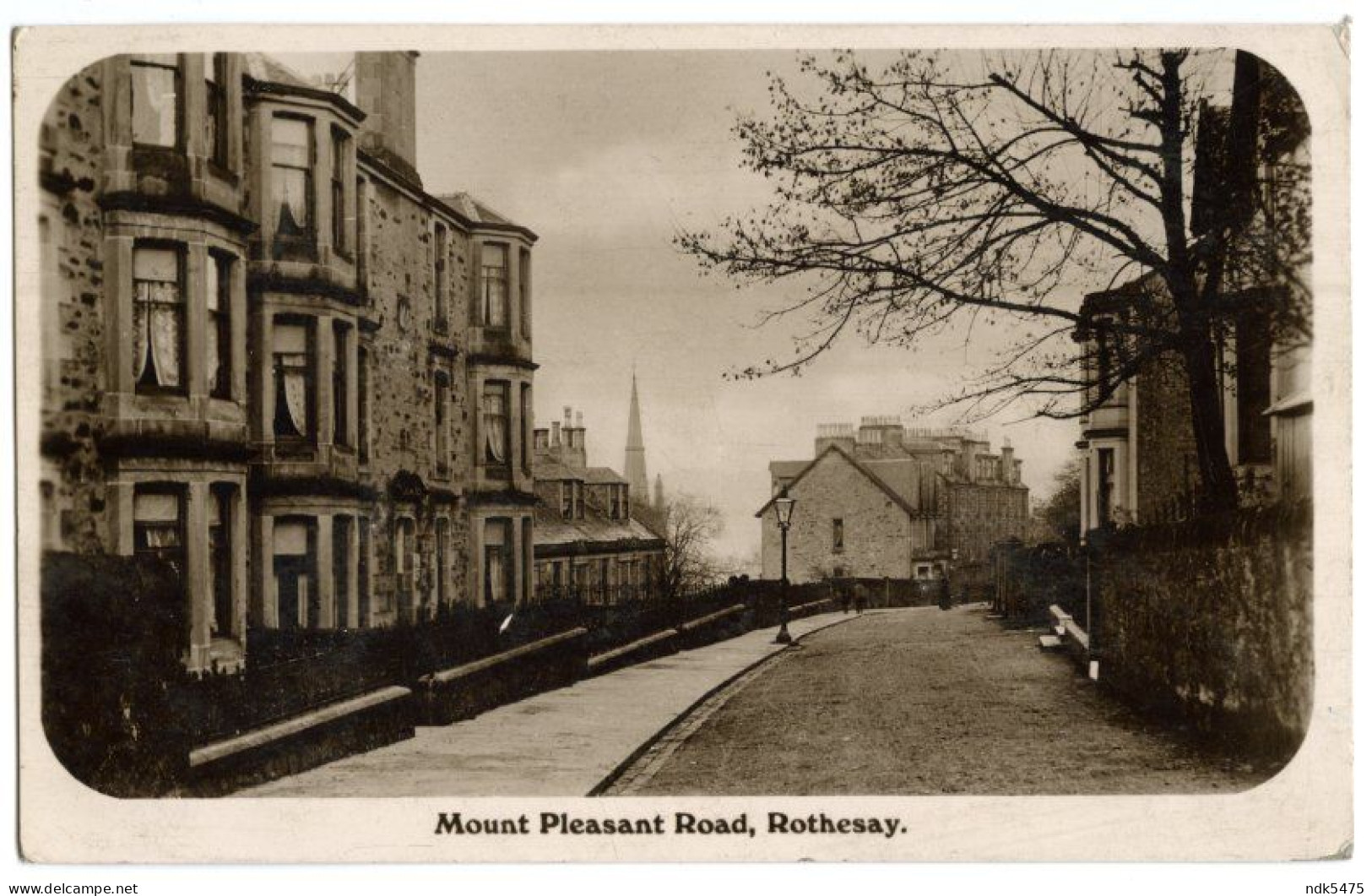 ISLE OF BUTE : ROTHESAY, MOUNT PLEASANT ROAD / BLACKBURN, FENISCOWLES, POLICE STATION (DICKINSON) - Ayrshire