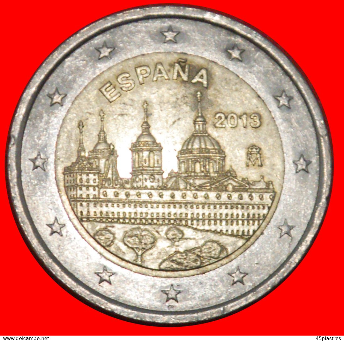 * JUAN CARLOS I (1975-2014): SPAIN  2 EURO 2013 UNESCO NON-PHALLIC TYPE!  · LOW START ·  NO RESERVE! - Spagna