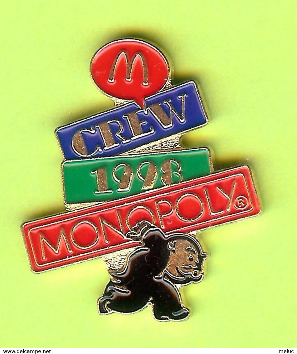 Pin's Mac Do McDonald's Monopoly Crew 1998 - 5S15 - McDonald's