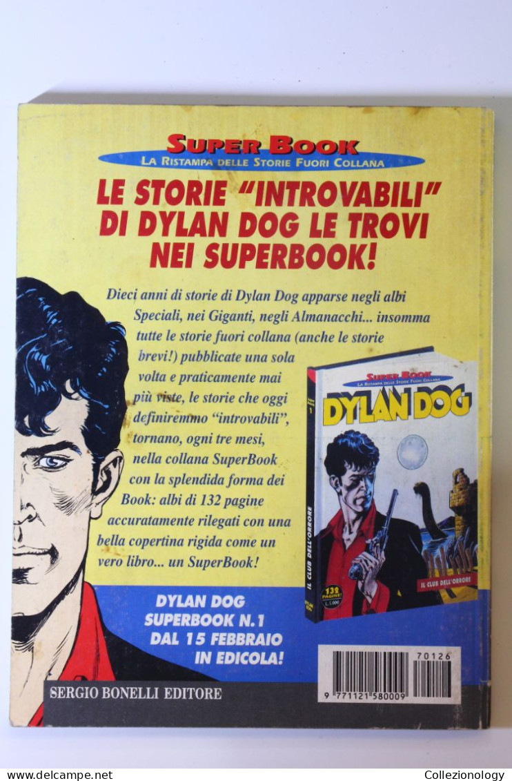FUMETTO DYLAN DOG N.126 LA MORTE ROSSA PRIMA EDIZIONE ORIGINALE 1997 BONELLI EDITORE - Dylan Dog