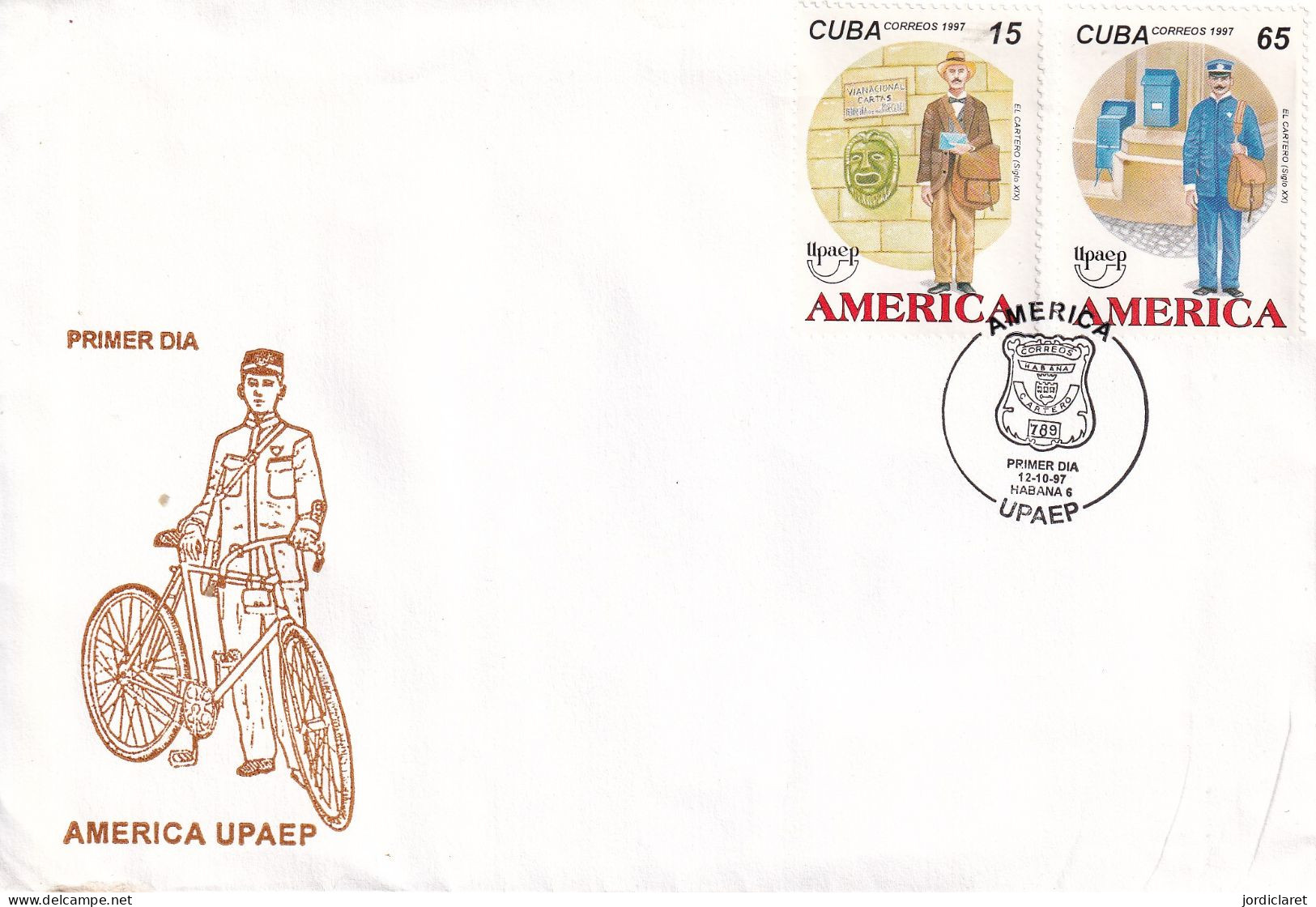 FDC  1997  UPAEP - FDC