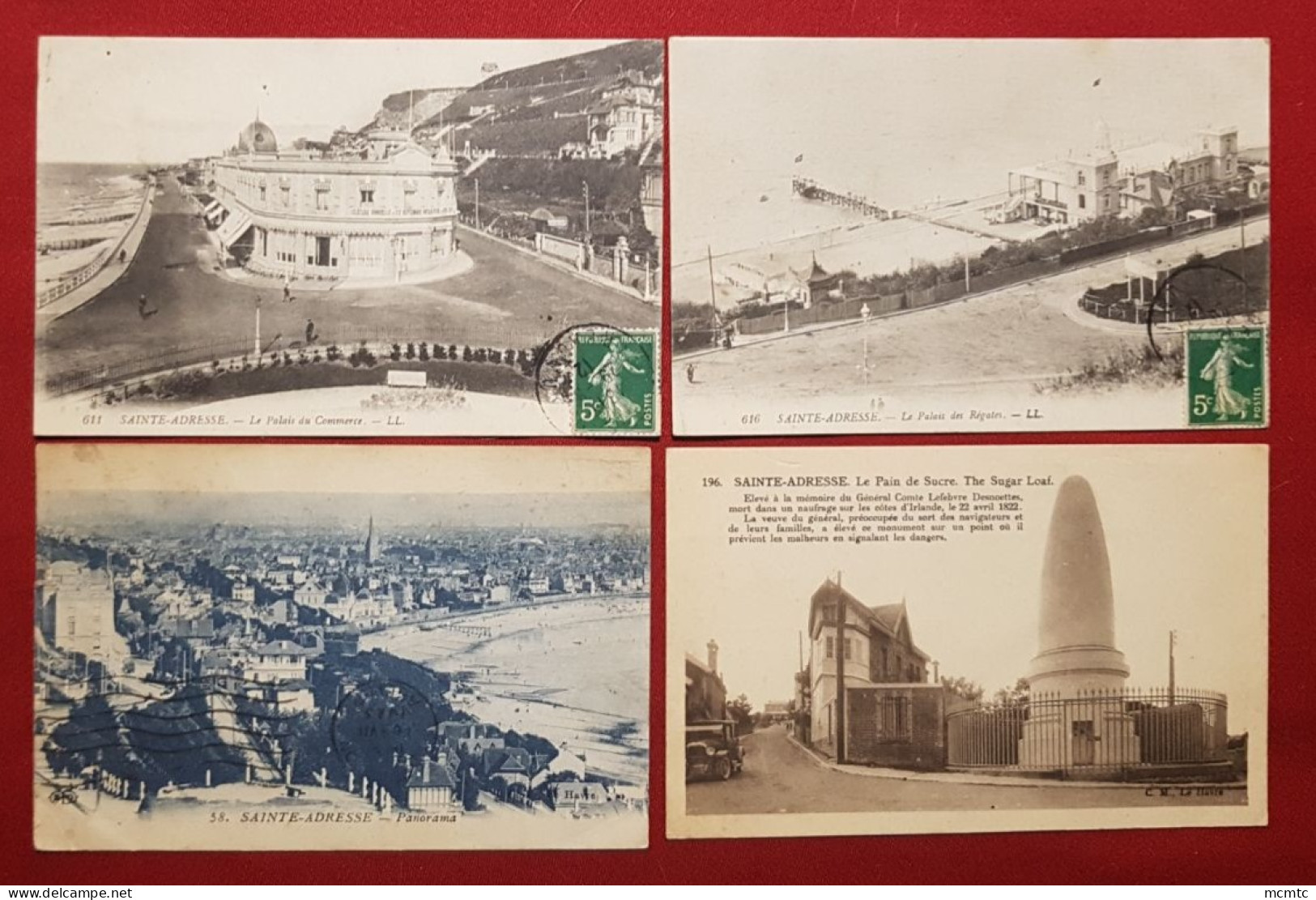 8 Cartes -  Sainte Adresse  - (76. Seine Maritime ) - Sainte Adresse