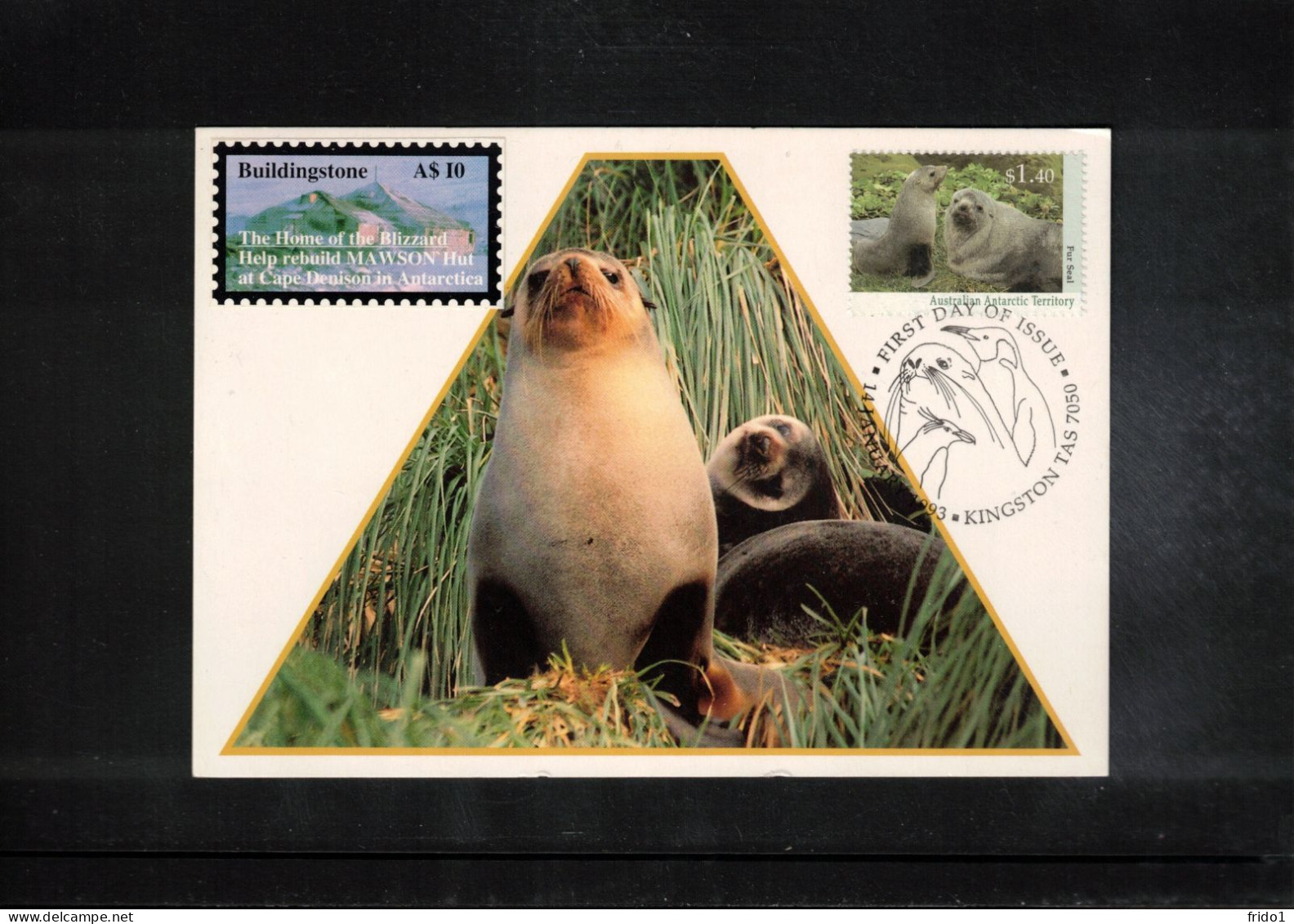 Australian Antarctic Territory 1994 Antarctica - Base Davis - Helicopter Flight - Seals - Bases Antarctiques