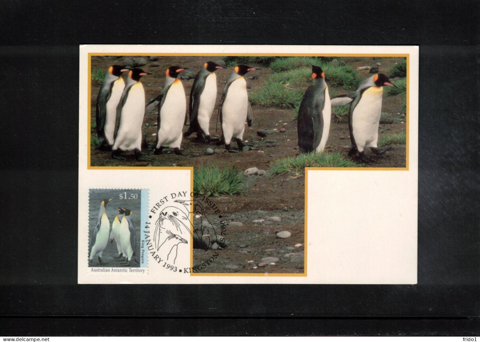 Australian Antarctic Territory 1995 Antarctica - Base Davis - Penguins - Bases Antarctiques