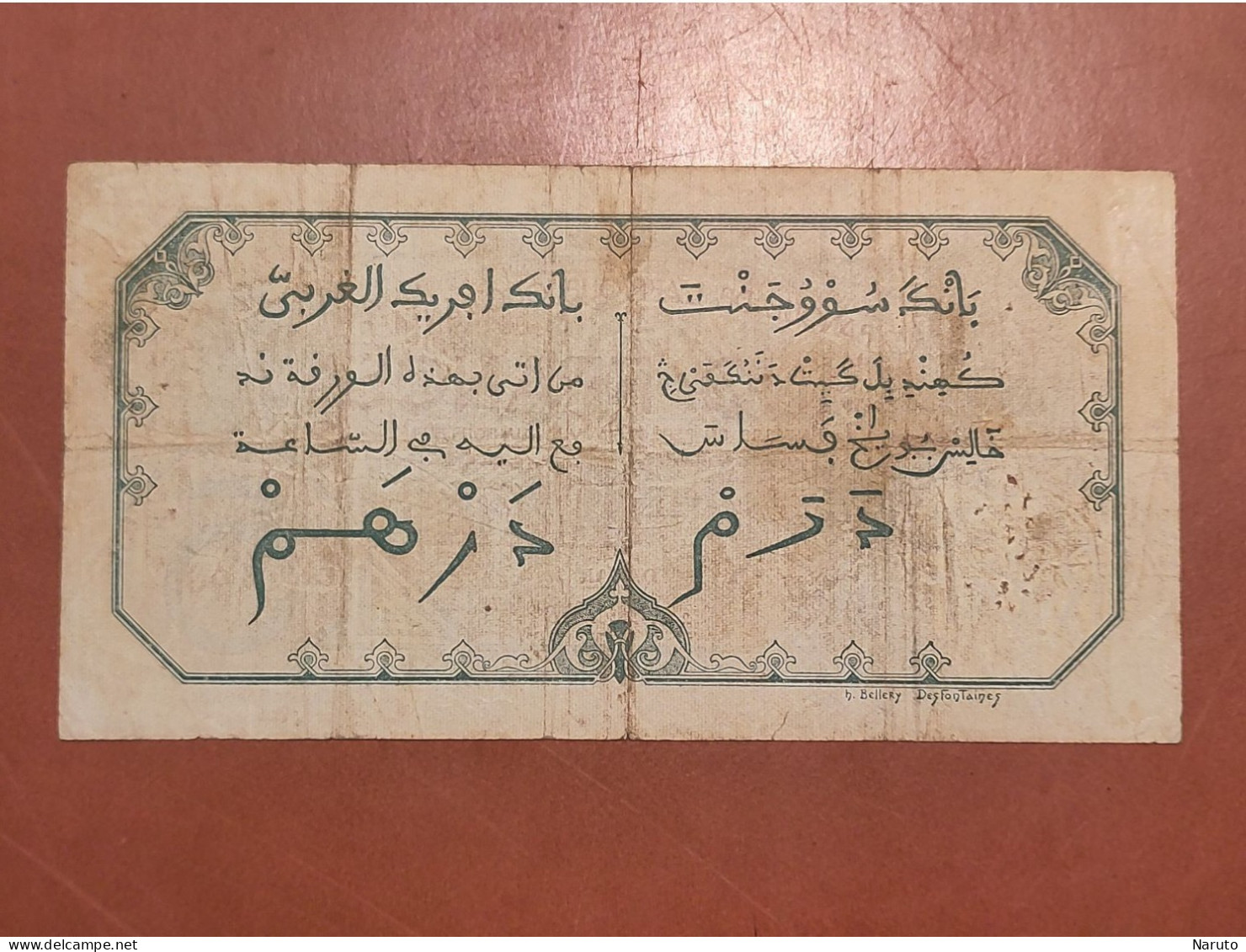 Billet De 5 Francs De La Banque De L'Afrique Occidentale, Dakar, 28 Mai 1918 - Mezclas - Billetes