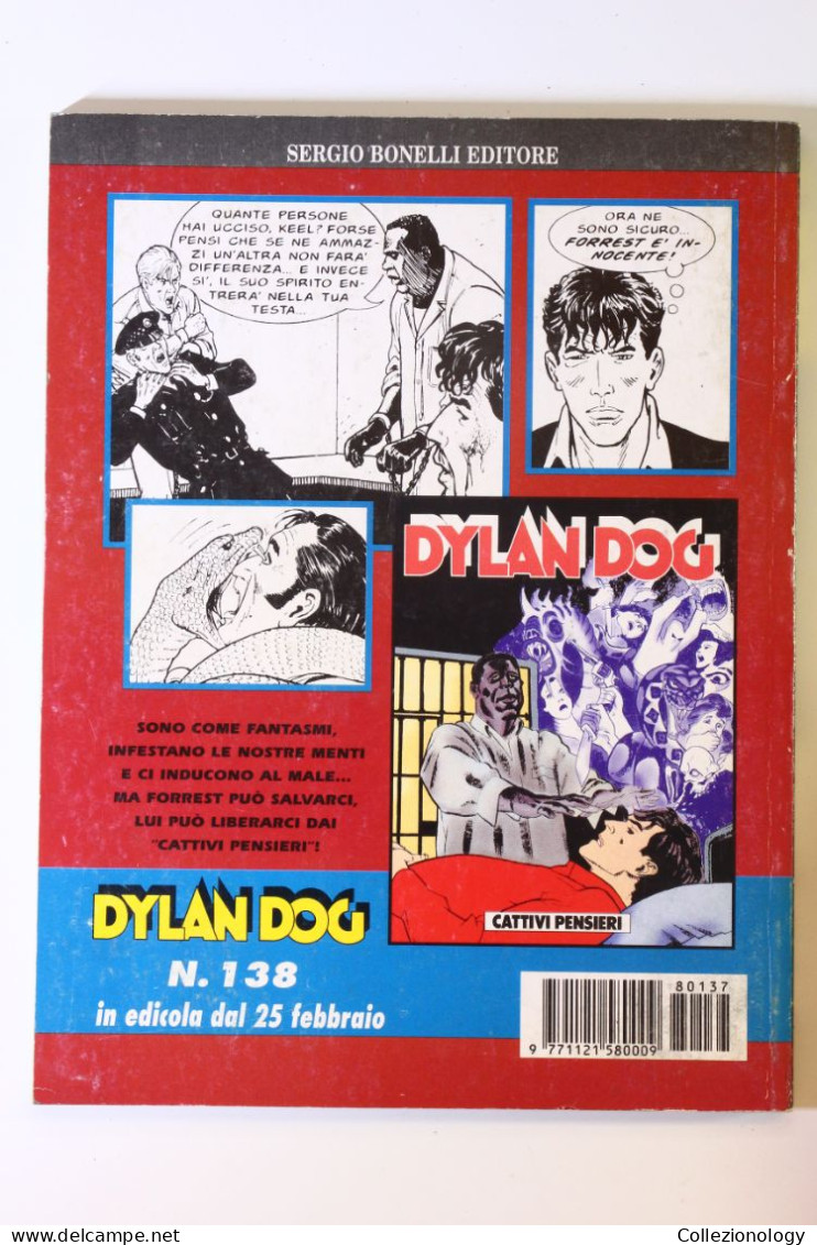 FUMETTO DYLAN DOG N.137 LA CITTÀ PERDUTA PRIMA EDIZIONE ORIGINALE 1998 BONELLI EDITORE - Dylan Dog