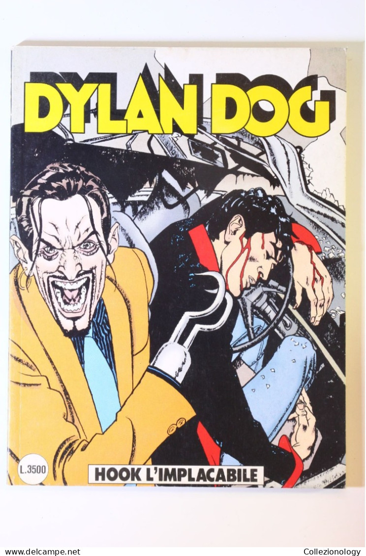 FUMETTO DYLAN DOG N.139 HOOK L'IMPLACABILE PRIMA EDIZIONE ORIGINALE 1998 BONELLI EDITORE - Dylan Dog