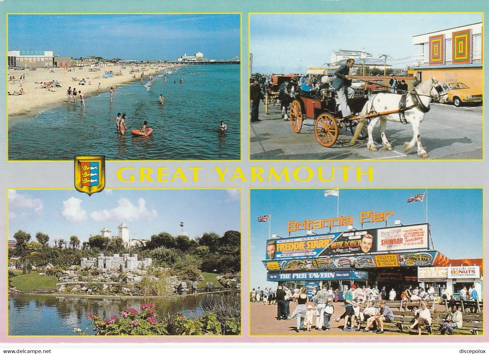 U5710 Greetings From Great Yaemouth / Viaggiata 2000 - Great Yarmouth