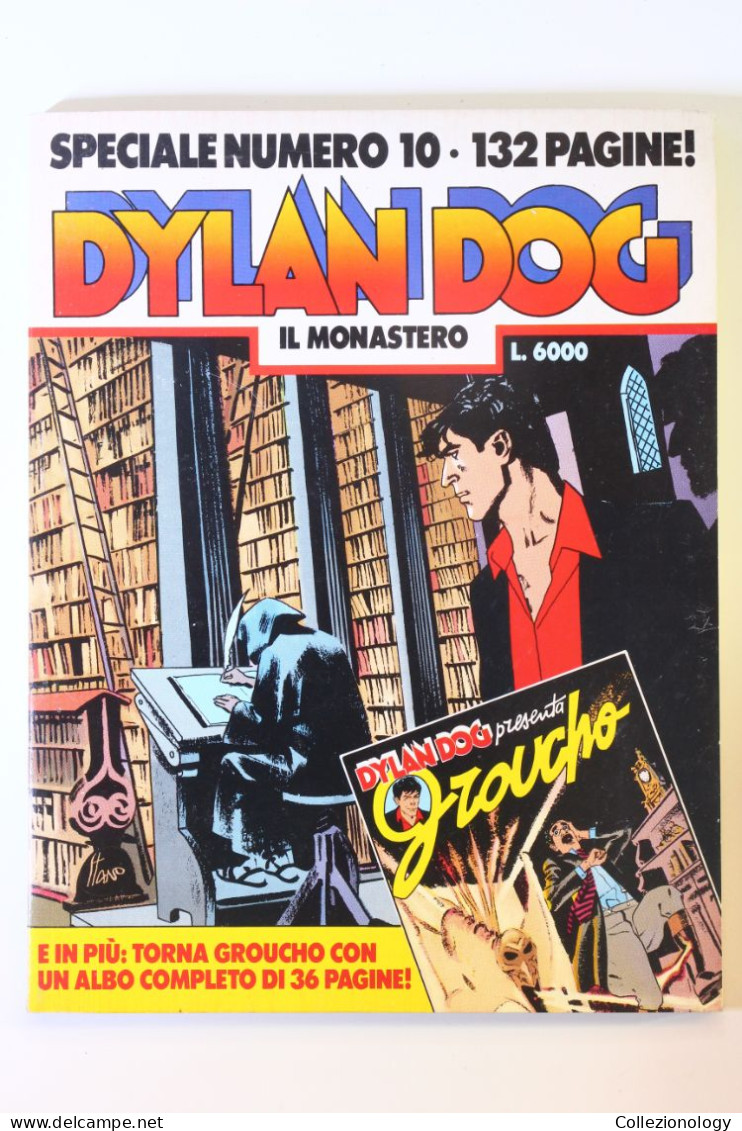 FUMETTO DYLAN DOG SPECIALE 132 PAGINE N.10 IL MONASTERO ORIGINALE 1996 BONELLI EDITORE - Dylan Dog