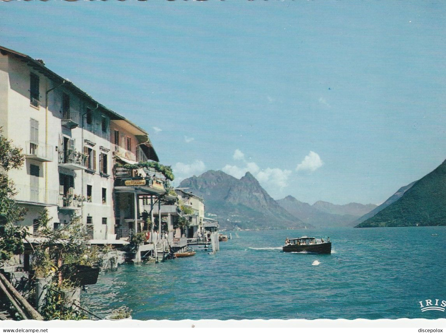 U5716 Gandria - Lago Di Lugano - Barche Boats Bateaux - Panorama / Non Viaggiata - Gandria 