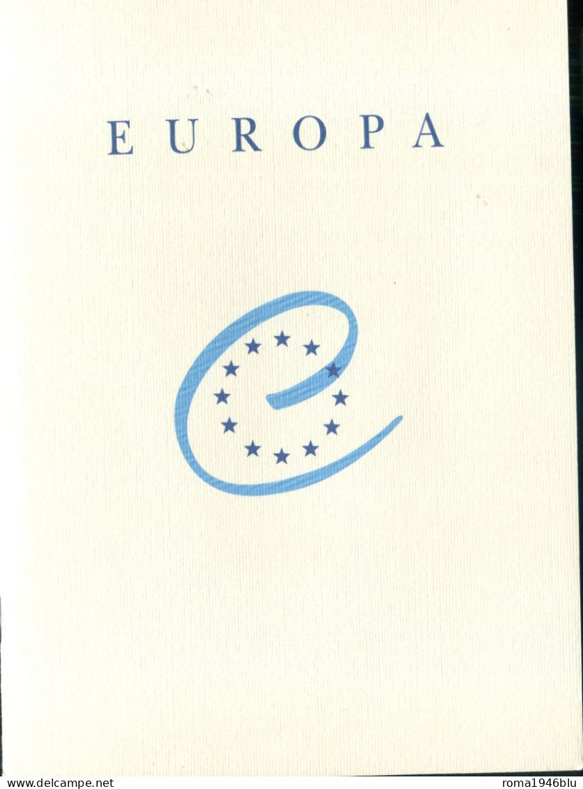 VATICANO 1995/1999 FOLDER EMISSIONE FILATELICHE EUROPA - Carnets