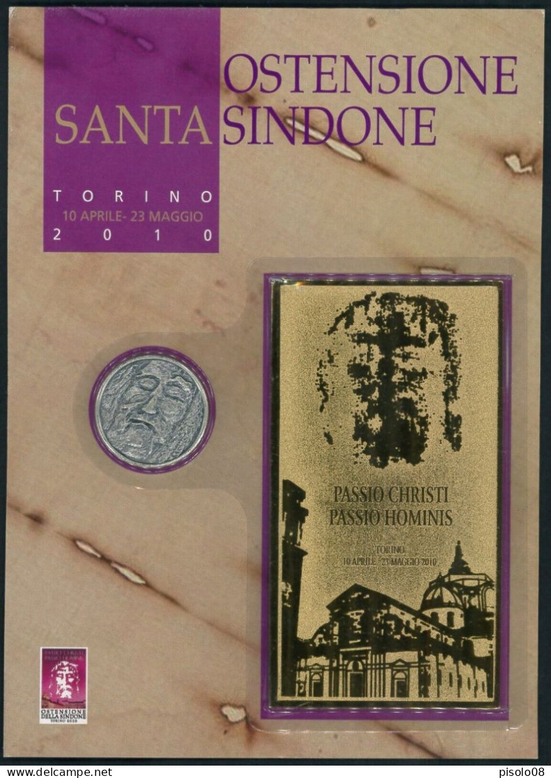 2010 OSTENSIONE SANTA SINDONE FOLDER BOLAFFI - 2001-10: Ungebraucht