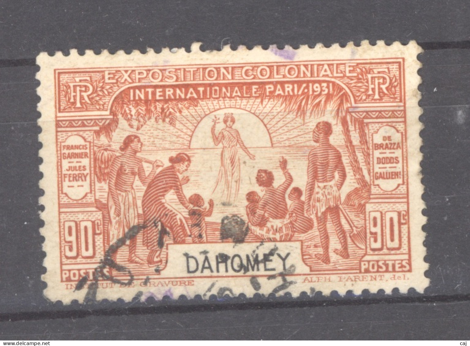 Dahomey  :  Yv  101  (o) - Oblitérés