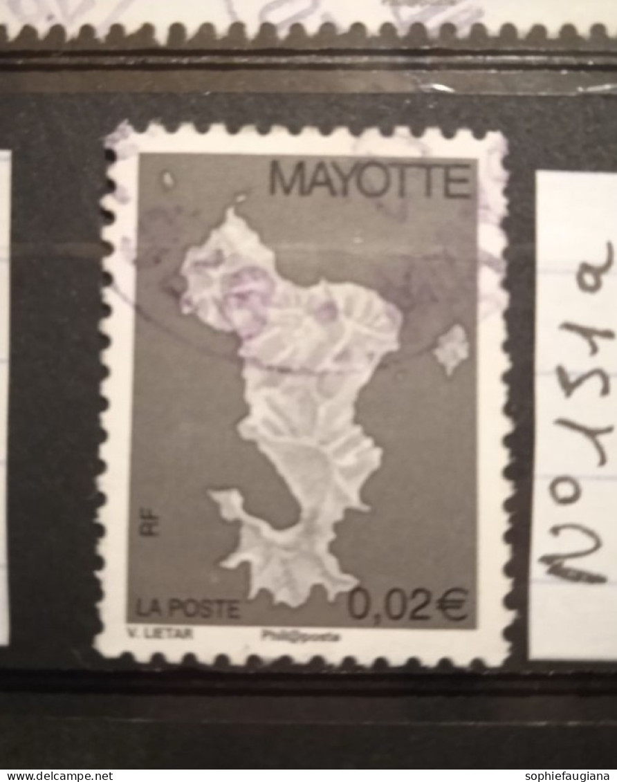 Mayotte N°151a Oblitéré - Gebruikt