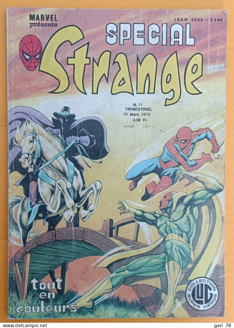 SPECIAL STRANGE N° 11 - 10 MARS 1978 - Strange