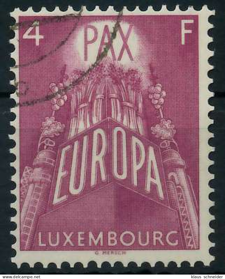 LUXEMBURG 1957 Nr 574 Gestempelt X97D5CE - Oblitérés