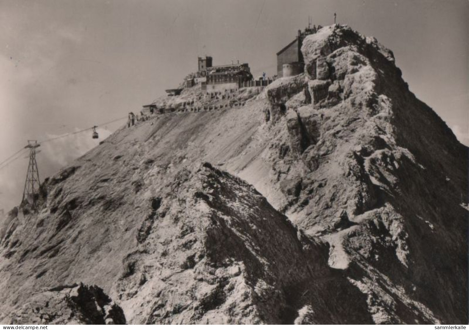 80242 - Zugspitzbahn - Mit Münchner Haus - 1961 - Zugspitze