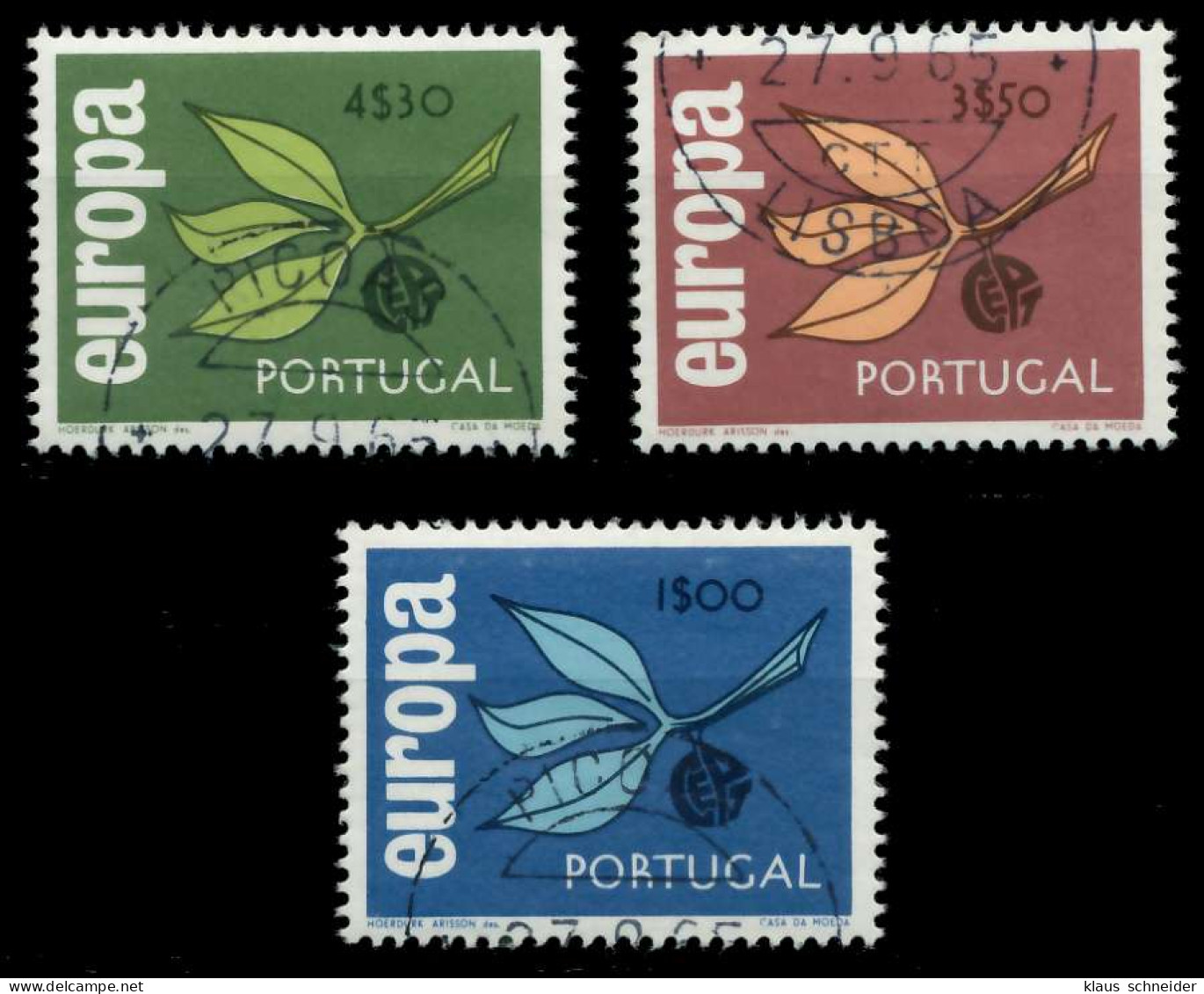 PORTUGAL 1965 Nr 990-992 Gestempelt X9C7DE6 - Usado
