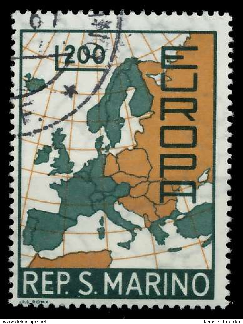 SAN MARINO 1967 Nr 890 Gestempelt X9D1516 - Used Stamps