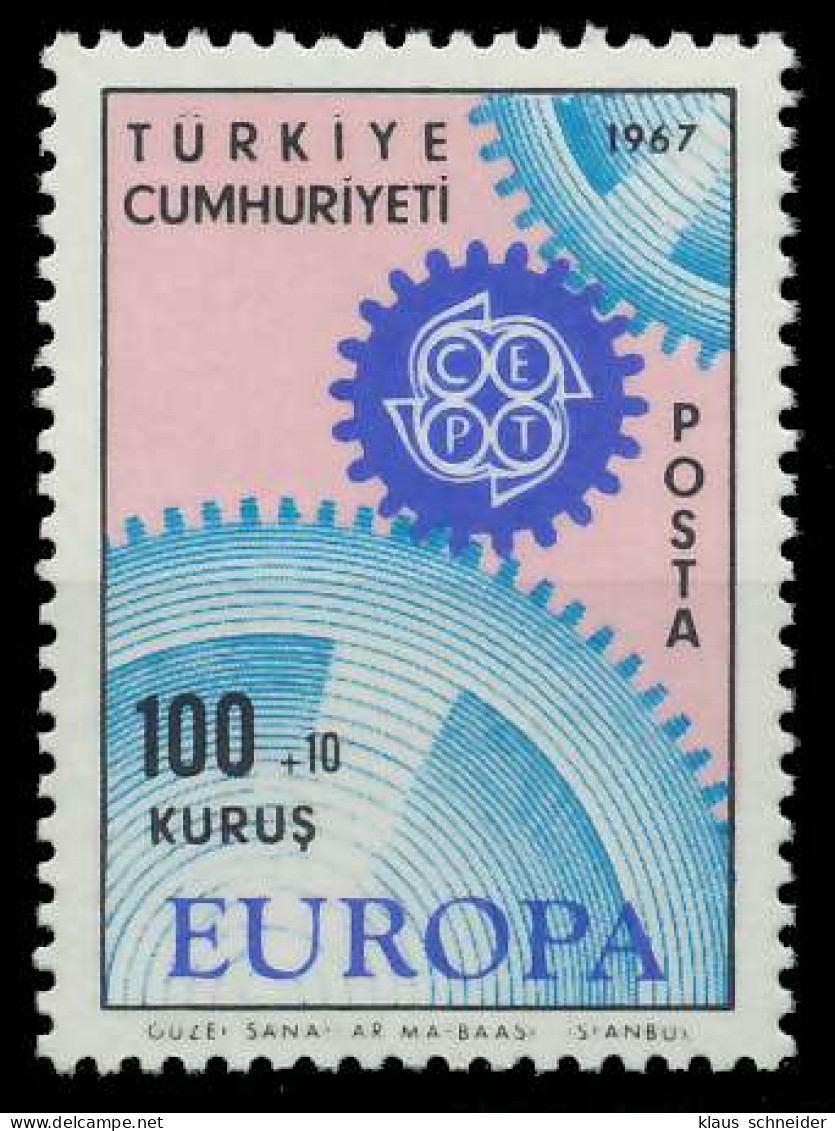 TÜRKEI 1967 Nr 2044 Postfrisch SA52CAA - Unused Stamps